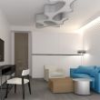 Динамичный дизайн интерьера квартиры для одинокого молодого человека