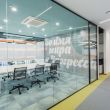 Город в городе: стильные интерьеры нового офиса Сбербанка в Москве