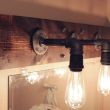 Потрясающий светильник в индустриальном стиле для ванной комнаты или прихожей своими руками