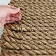 Очаровательный придверный коврик из скучной верёвки своими руками