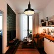 Скандинавский интерьер с винтажными мотивами в небольшой квартире