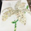 Лилия из пуговиц: потрясающее настенное панно с нежным цветком своими руками