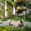 Вертикальный сад Томаса Хезервика в Сингапуре