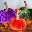 Восхитительные бархатные тыквы для осеннего декора вашего дома DIY