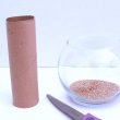Нестандартный подарок на 8 марта:DIY террариум с цветным песком и суккулентами