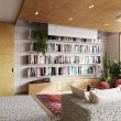 Очень необычный дизайн интерьера двухкомнатной квартиры с яркими деталями