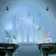 Ледяное царство Снежной Королевы: зал для проведения церемоний в шведском отеле ICEHOTEL
