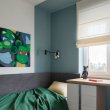 Уютная квартира с яркими акцентами для семьи с ребенком в Калининграде