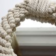 Восхитительная плетёная рамка для зеркала из обычной верёвки