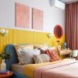 Яркий дизайн интерьера маленькой студии в городе Сочи