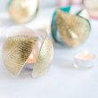 Восхитительные золотые подсвечники с флористическим декором