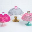 Потрясающие блюда для десертов с ажурной крышкой