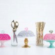 Потрясающие блюда для десертов с ажурной крышкой