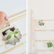 Декоративная лестница для подвесных цветочных горшков и текстиля