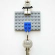 Необычная настенная ключница из деталей конструктора LEGO
