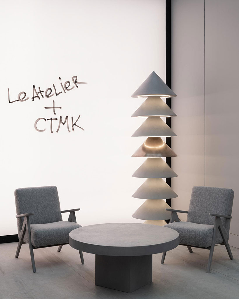 Коллекция «бетонной» мебели российского архитектурного бюро Le Atelier