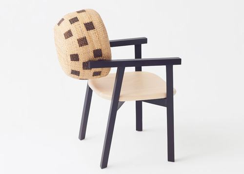 Плетеные корзины в качестве элемента дизайна в новой серии мебели от «Nendo»