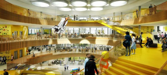 Офис будущего: новая штаб-квартира LEGO в Дании